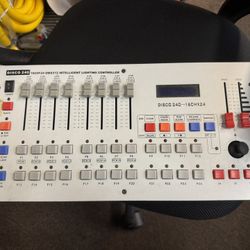 Disco 240 DMX512 Console Party Wedding Show Dimmer Stage Lighting DJ Controller （Used,Can Bring Your Own Tool To Test)