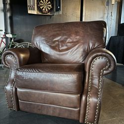 Leather Recliner $350