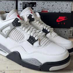 Retro 4 Cement Jordans