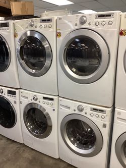 Lg washer and dryer gas set