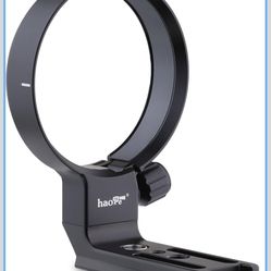 Haoge LMR-Z186 Lens Collar for Nikon Nikkor Z 180-600mm f/5.6-6.3 VR Lens Tripod Mount Ring Built-in Arca Type Quick Release Plate