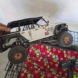 Remote control jeep