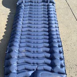 One And only One Air Mattress - 72” x 26” Blue Inflatable Air Mattress
