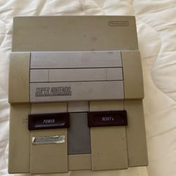 Super Nintendo System 