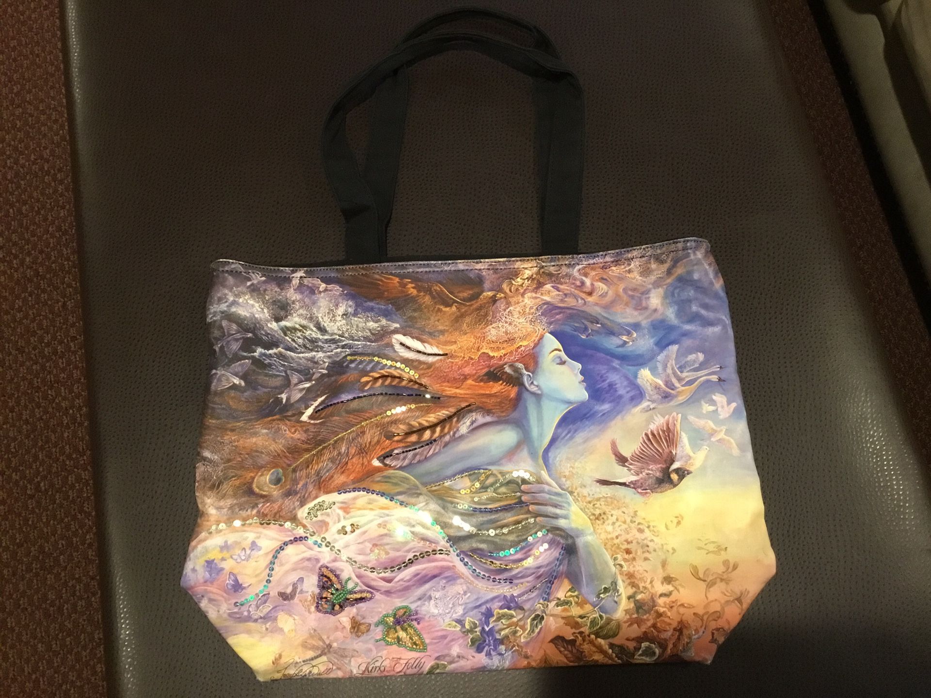 Josephine Wall “Spirit of Flight” Fairy Tote Bag