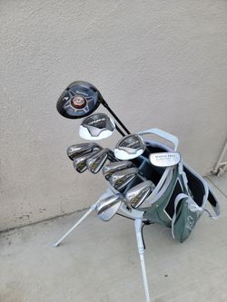 Taylormade R1 & RBLADEZ Golf Club Set Right Handed W/Titleist Players 4 Stand Bag  *NICE