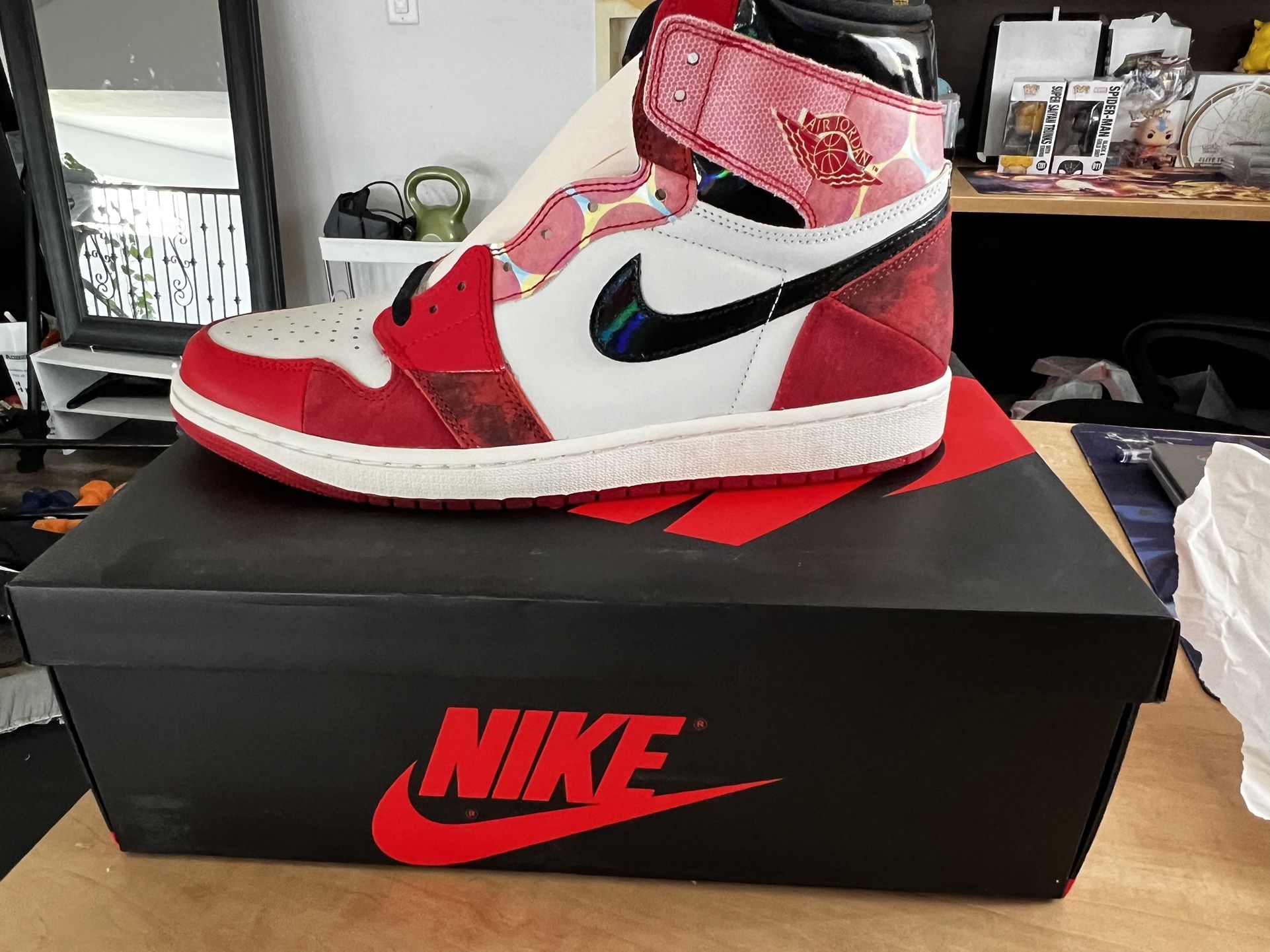 Jordan Spider Man Size 13