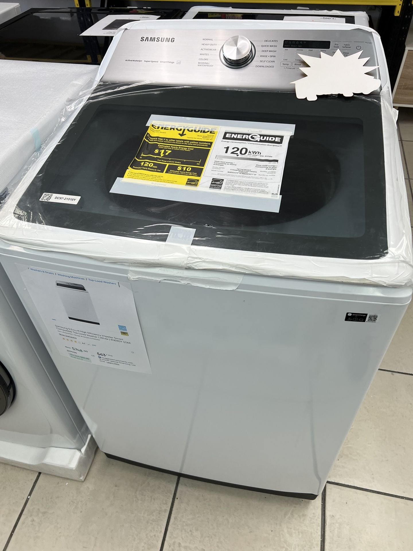 Samsung washer