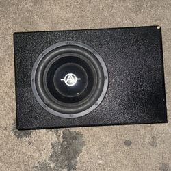 Subwoofer, Box, And Amp