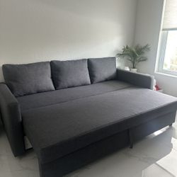 IKEA Friheten Sleeper Sofa Dark Gray