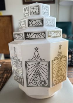 PAIR Art Deco Skycraper Shade - 1930s