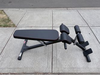 Fitness Reality Weight Bench with Leg Developer