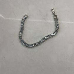 Fake Diamond Tennis Bracelet