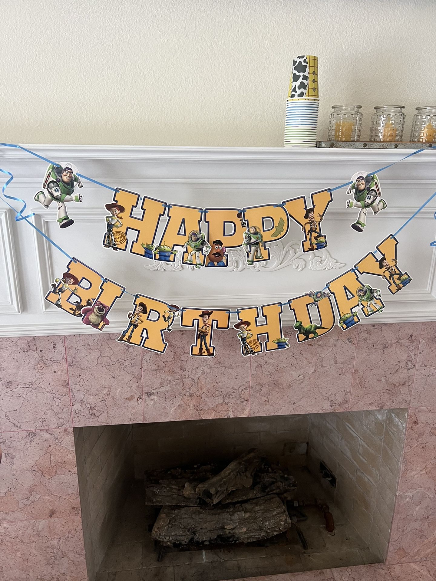 Toy Story Birthday Banner