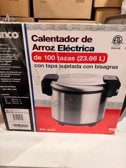 Winco RW-S451 100-Cup Electric Rice Warmer