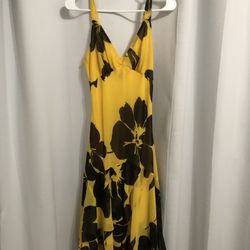 Yellow Hawaiian Dress 