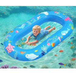 Kids Clear Bottom Inflatable Pool Floats  *Brand New*