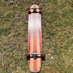 Robert August Surf One Longboard Skateboard 43.5” Original Trucks