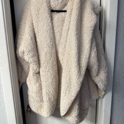 Fashion Nova Teddy Sweater Oatmeal 