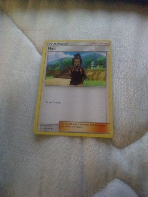 Hau Pokemon Card