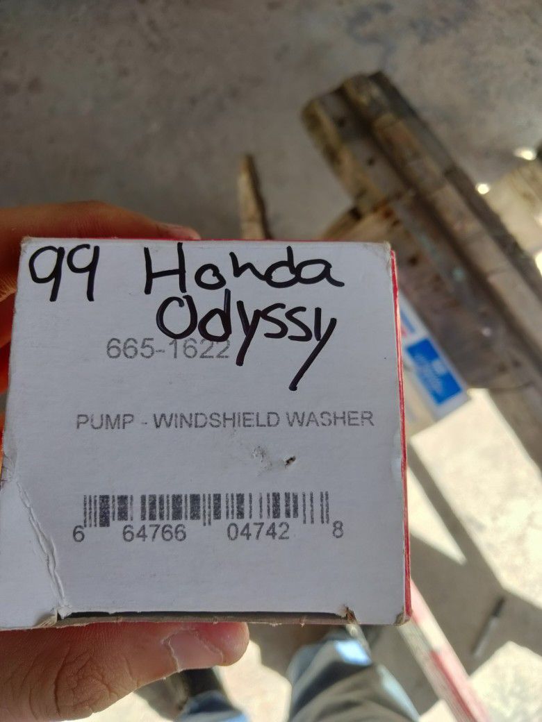1999 Honda Odyssey Pump Windshield Washer 