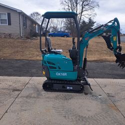 QK16R MINI EXCAVATOR 