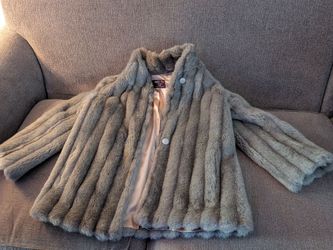 Avec Tu Vintage Fur Coat size 16