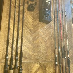 Nice Rods And Reels . Spinning & Casting.  H&H, Castaway, ARS , Crowder , Hookspit, Customs