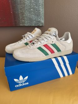 Adidas Original/Samba OG/Men/ Unisex/CRYWHT GREEN BETSCA/ 7M/ New