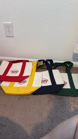 Brand new canvas, Trader Joe bags