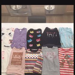 Girls 5/6T clothing bundle Sweaters/ Cardigans 