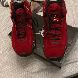 Red Suede Jordan 21  ( 2006)