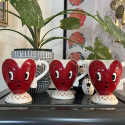 NEW Johanna Parker heart mugs
