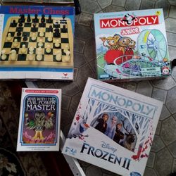 Juegos De Mesa En Buenas Condiciones Todos Completos Todos Por $10