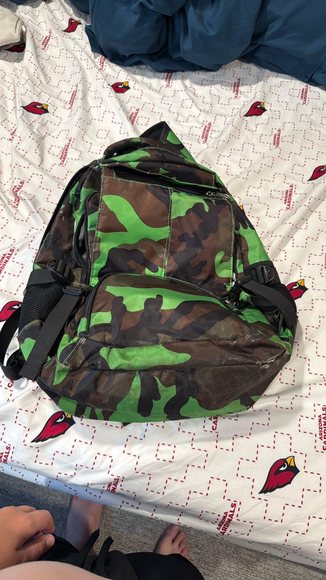 Camo Backpack