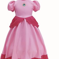 HALLOWEEN SUPER MARIO PRINCESS PEACH 🎃🩷👑(SIZE:8-10)