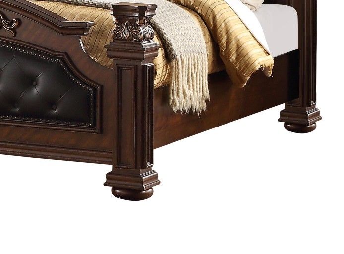 🟡IN STOCK 🟡 ASPEN BROWN KING BEDROOM SET