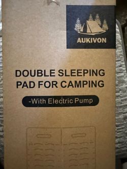 Pump and pad for camping NEW