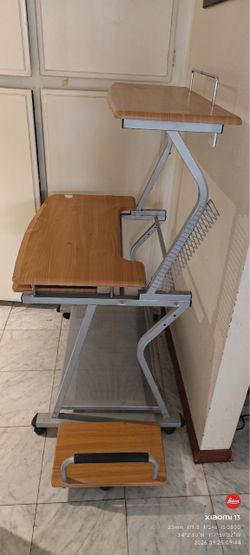 Used Computer Study Desk Size 32W x 23D x 49H inches in EXCELLENT LIKE NEW CONDITION