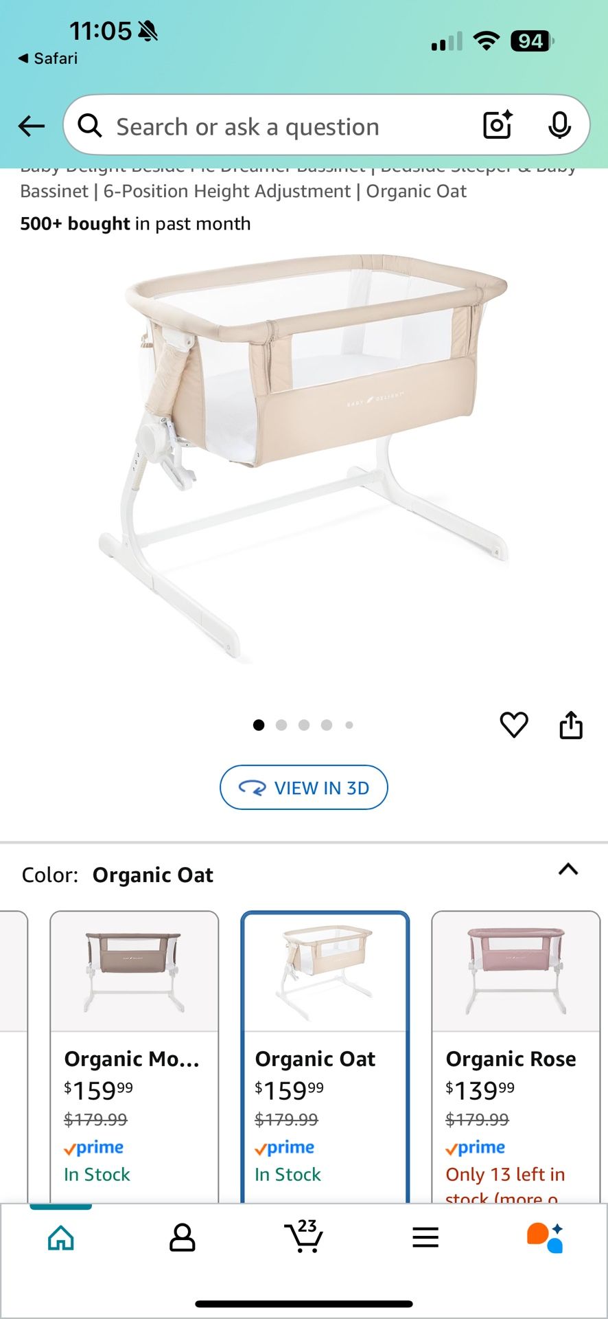 Baby delight bassinet