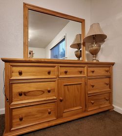 5-Piece Wood Dresser Set