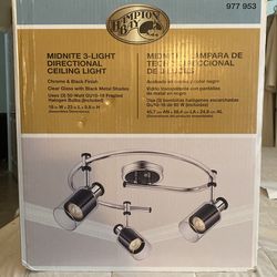 Hampton Bay 3-light Directional Ceiling Light