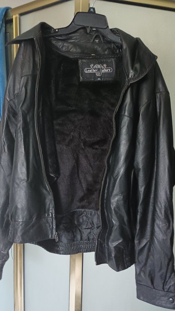 Men's Leather Jacket 3 XL