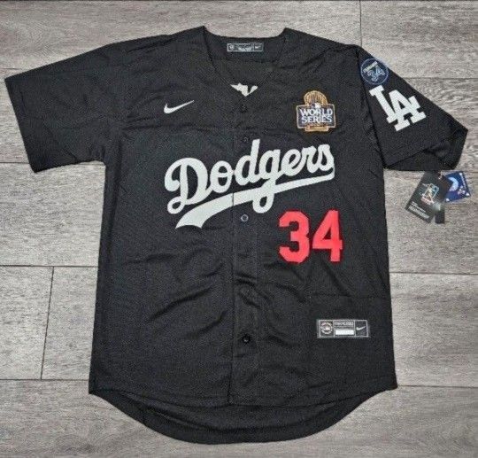 LOS ANGELES DODGERS STITCHED BASEBALL JERSEY
