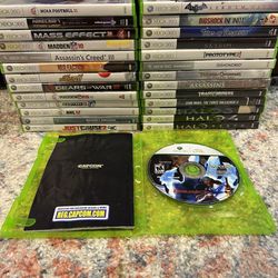 Xbox 360 Video Games Lot Devil May Cry 4 + Halo 4 + Halo Reach + Batman + FIFA + Madden + Bioshock + Prototype 2 + Star Wars + Gears Of War