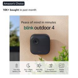 Blink 5 Camera System +2025 Doorbell Blink Camera (USED)