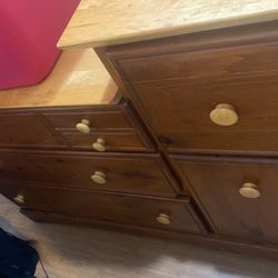 Wood Dresser Or Cabinet