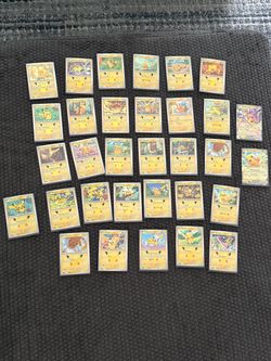 Pokemon 30th anniversary Pikachu set