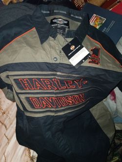 Harley-Davidson Button-Up Shirt with Tags