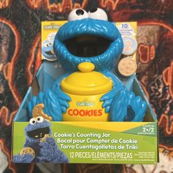 Sesame Street Cookie Counting Jar